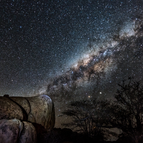 1st Merit - Landscape - Daniel Benn - Namibian Night Sky