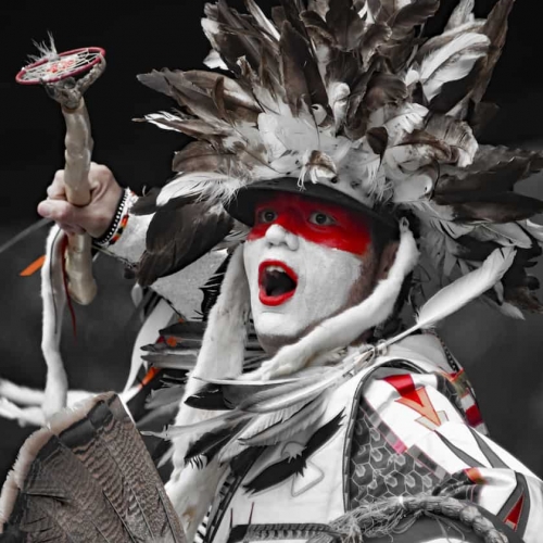 1st Merit Award BC Prince George Photographic Society Sandra Hay Native Dancer