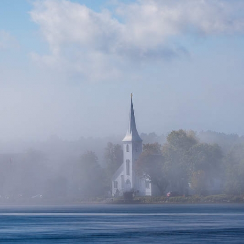 1st Merit Award NS Langley Camera Club Kayla Stevenson Morning Mist At Mahone Bay