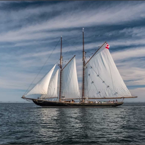 1st-Merit-Award-PE-Moncton_Focus_Club-Guy L Brun Bluenose Schooner Engraved On Our Ten Cent Dime And I