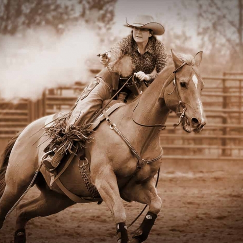 1st Merit Award SK Saskatoon Camera Club Rob Arthur Annie Oakley Rides Again