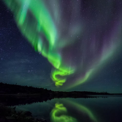2nd Merit Landscape - Rob Patterson - Aurora At Pontoon Lake