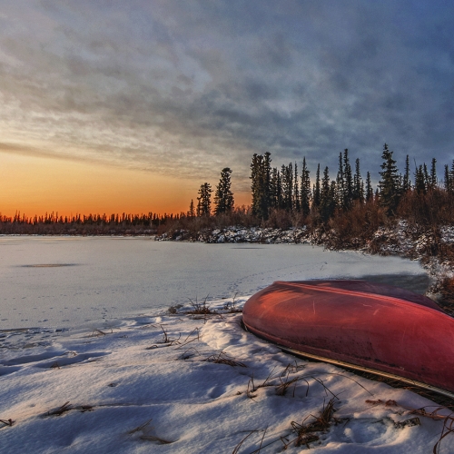 2nd Merit - Northwest Territory - Kai Sun Law - Snow Covered Lake In Inuvik