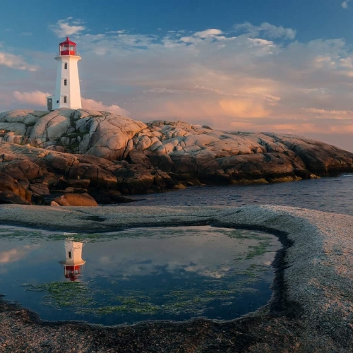 2nd Merit Award NS Prince George Photographic Society Igor Sainchuk Peggy'S Cove