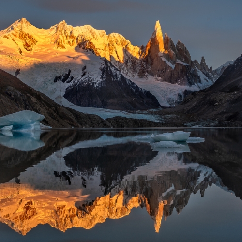 3rd Merit Landscape - Katherine Wong - Dawn At Cerro Torre