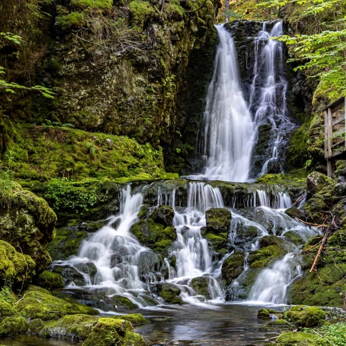 3rd Merit Award NB Moncton Focus Camera Club Andre Leblanc Dickson Falls