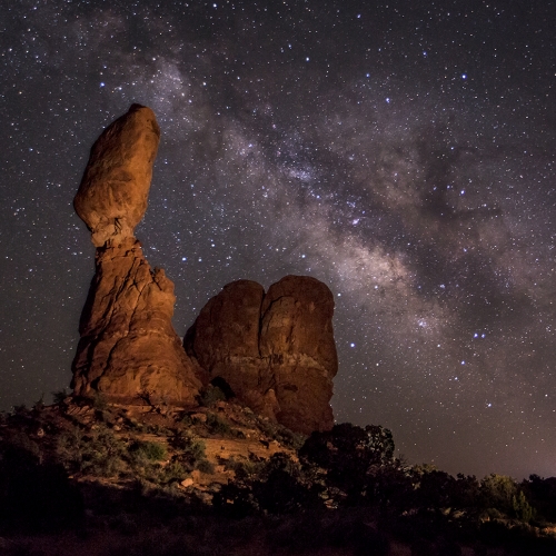 Bronze Jonathan Adams Balanced Rock