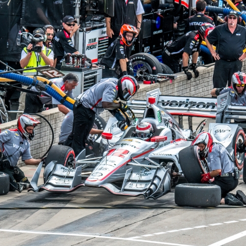 Bronze Medal - Howard Lipman's image "Team Work In The Pits"