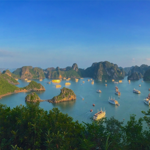 Bronze PGNS France Boutilier - Sunsetting At Halong Bay