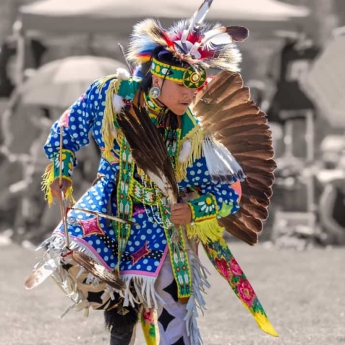 GOLD MEDAL Langley Camera Club Michelle Lark Indigenous Dancer Mission Bc