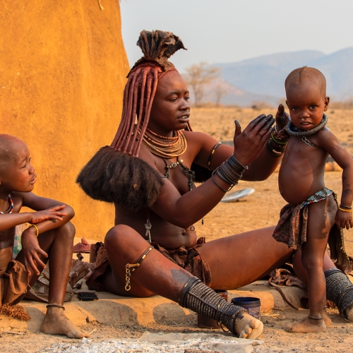 Gold Medal - Katherine Wong's image "Morning Grooming Ritual Of The Himba Tribe"