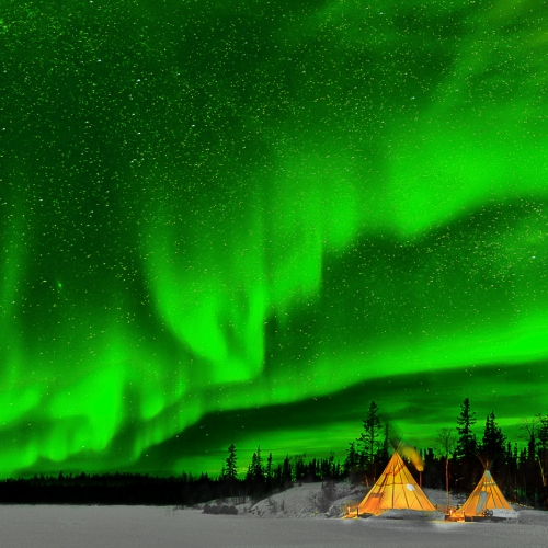 Gold Medal - RHCC - Yung Niem - Northern Lights In Yellowknife