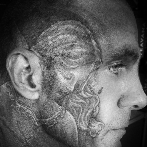 GOLD CBPC Carol How - Tattoo Head