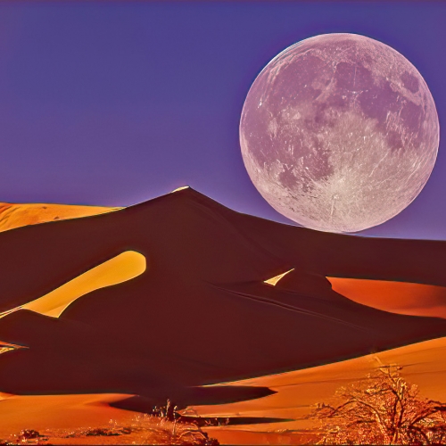 HONOUR AWARD Bob Skelton Moon On A Dune