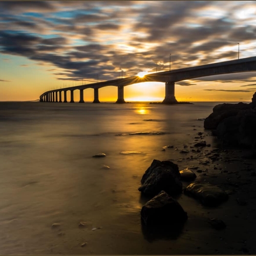 HONOUR AWARD-Guy L Brun-The Confederation Bridge   Proudly A Canadian Icon