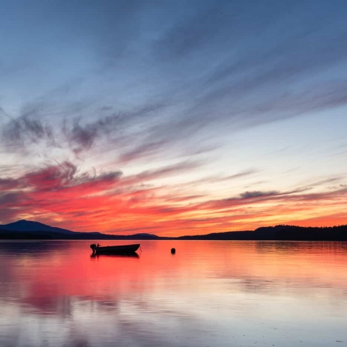 HONOUR AWARD Iris Schurz Skies Ablaze Over Deep Bay