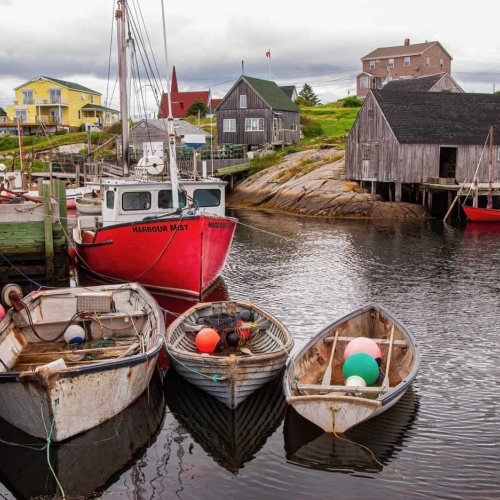 HONOUR AWARD Langley Camera Club Carolyn Angus Legendary Peggy'S Cove Nova Scotia