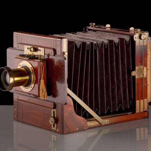 HONOUR AWARD Yves Kéroack George Hare Tailboard Camera, Circa 1865