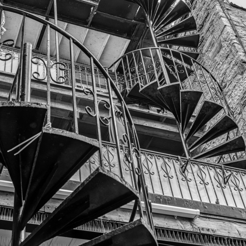 Honour - Ron Gesser "Spiral Fire Escapes"