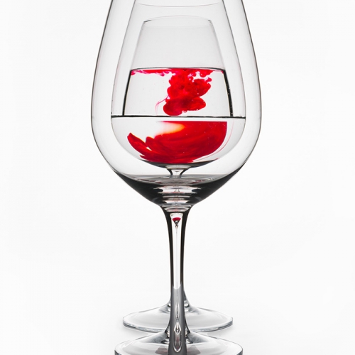 Honour Award Manfred Mueller Three Wine Glasses