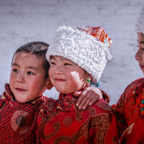 Honour Award Peter Chi Ho Lau Tibetan Kids In New Year