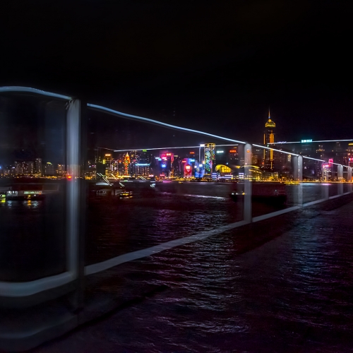 Honour Award The Chinese Canadian Photographic Society Of Toronto Peter Lau 1 Nocturnal View Of Hong Kong Victoria Harbour
