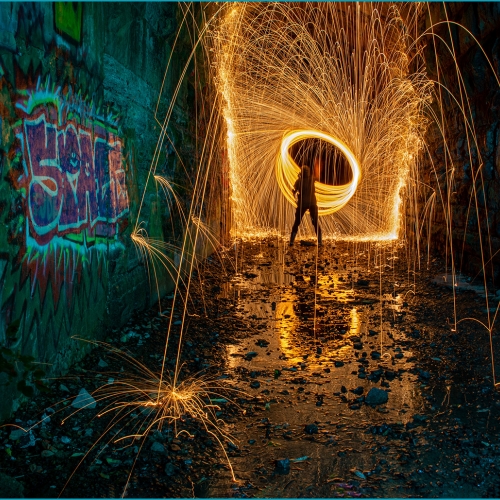 Honour Award - Kathy Heykoop - Painting The Tunnel