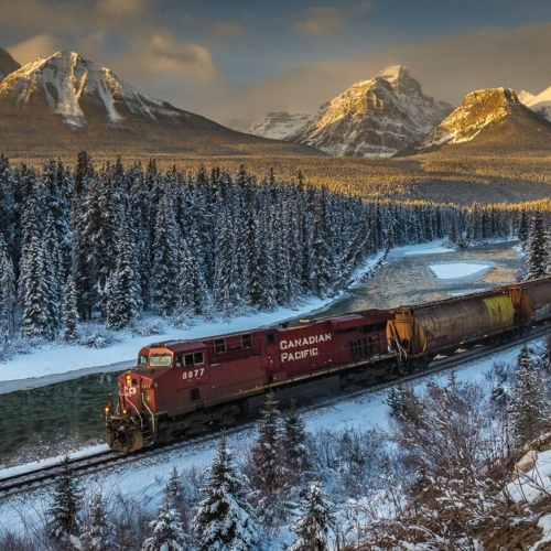 Honour Award - Our Country - Canadian Association For Photographic Art - "Canadian Pacific" by Hong Zhang