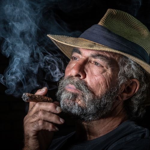 Honour Award - Open Theme - Australian Photographic Society - "The Cuban" by Lou Marafioti