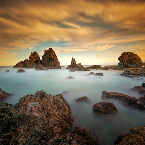 Our Country - Honourable Mention - Vicky Zhou (Australian Photographic Society) image - "Camel Rock Sunrise"