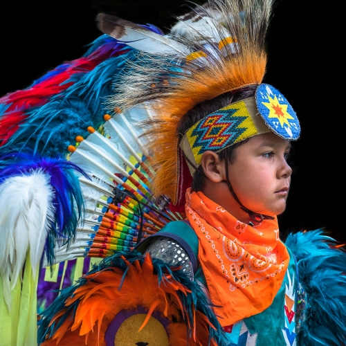 Silver Medal Bertin Francoeur Radiant Young POW WOW Performer