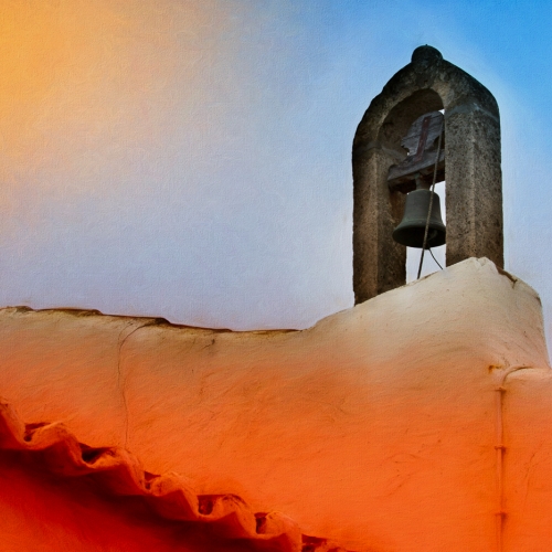 Silver Medal - Janet Slater's image "Sun Kissed Church"