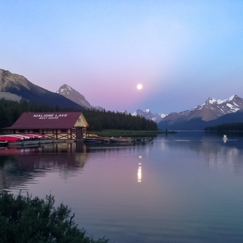 Silver VCC Carrie Cole - Maligne Lake